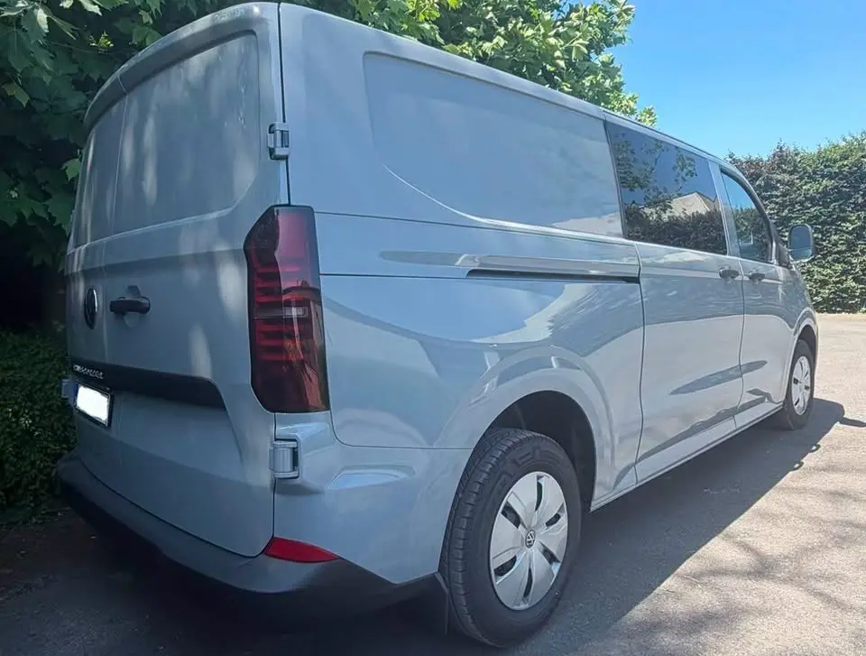 Interieur van de Volkswagen Transporter dubbele cabine